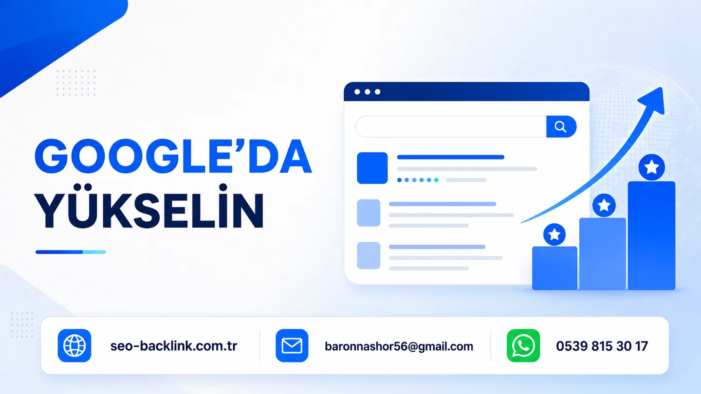 Yerel SEO Çoklu Konum Yönetimi için SEO ve backlink çalışma görseli