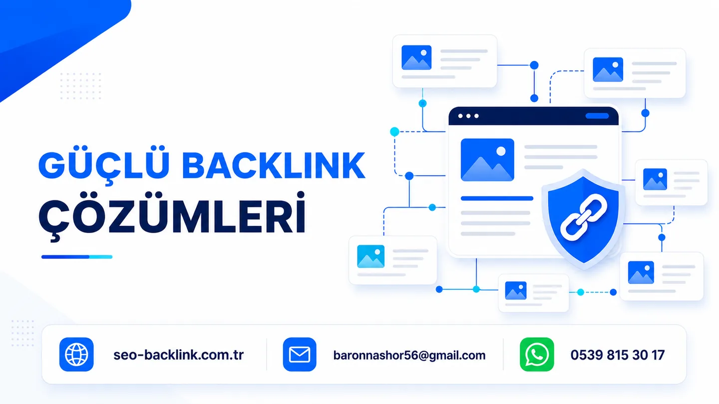 Backlink Kampanyası Nasıl Yönetilir? için SEO ve backlink çalışma görseli