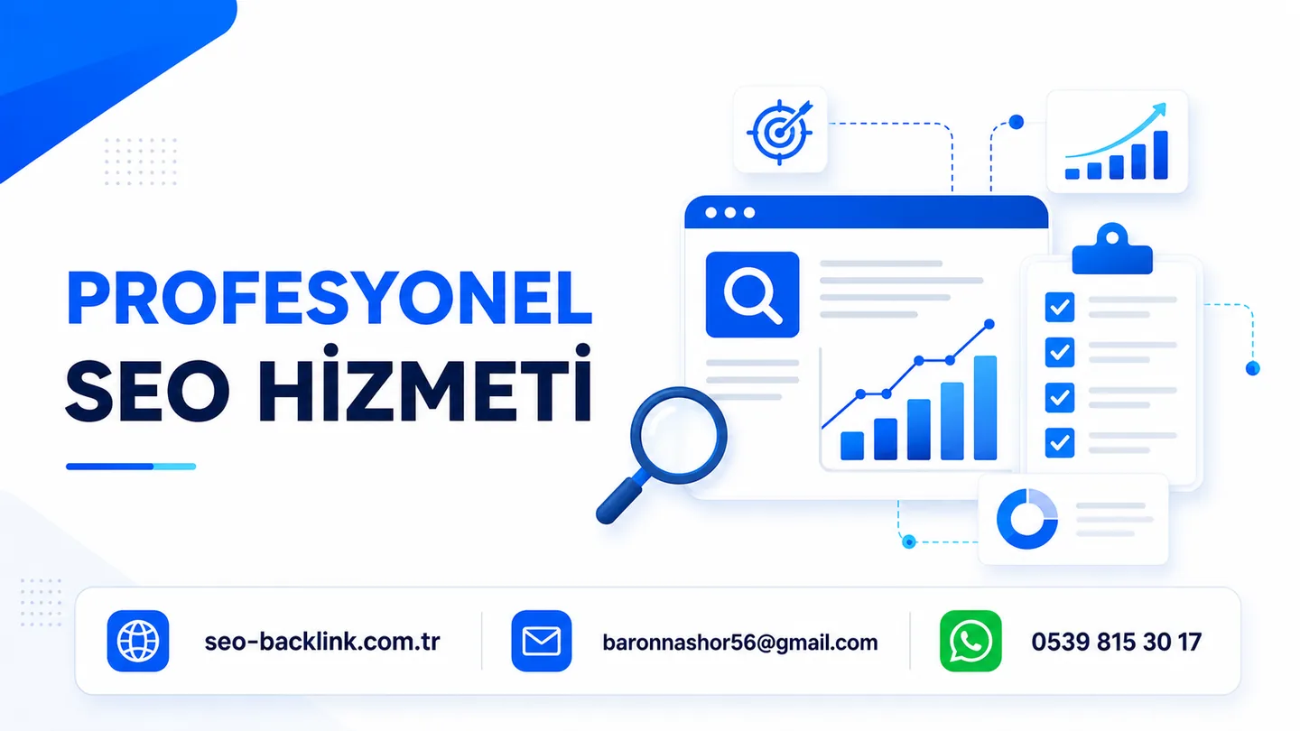 Google Haritalar Görünürlüğü İçin Yerel SEO için SEO ve backlink çalışma görseli
