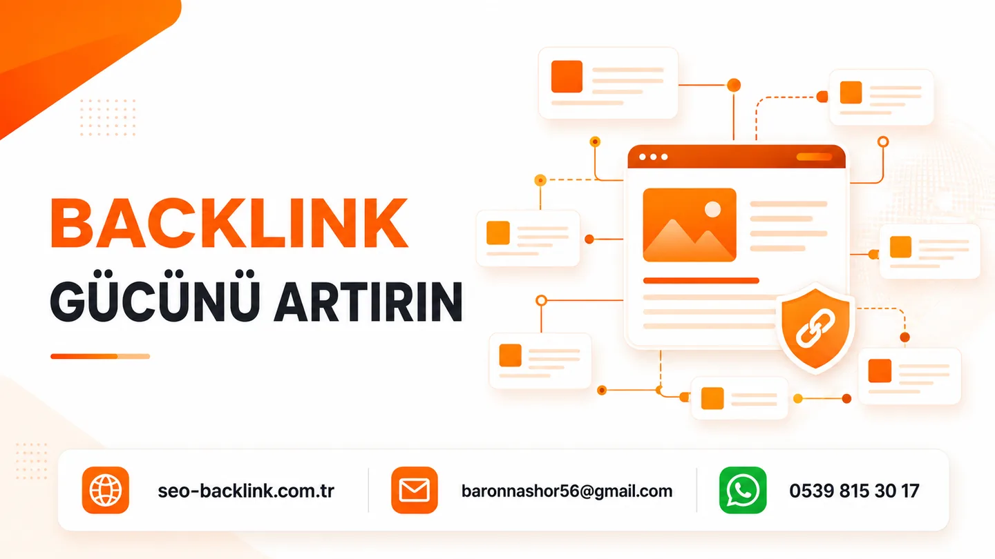 Backlink Yayın Kalitesi Denetimi için SEO ve backlink çalışma görseli