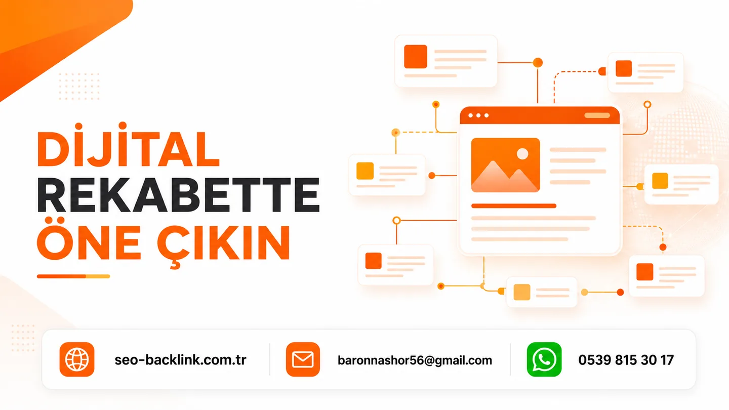 Google Tag Manager ile SEO Olayları Ölçümü için SEO ve backlink çalışma görseli