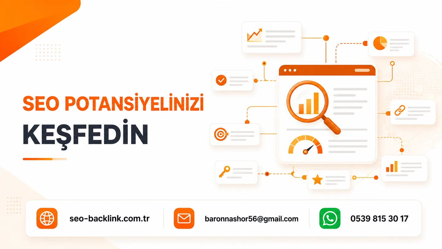 Site Hızı SEO ve Kullanıcı Deneyimini Nasıl Etkiler? için SEO ve backlink çalışma görseli