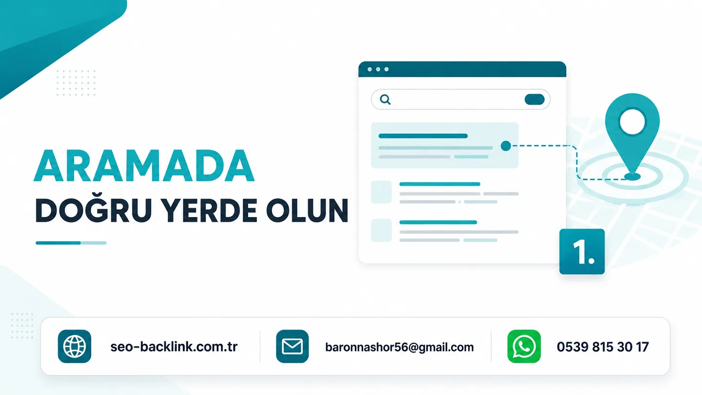 E-E-A-T Nedir? Deneyim ve Güven Nasıl Gösterilir? için SEO ve backlink çalışma görseli