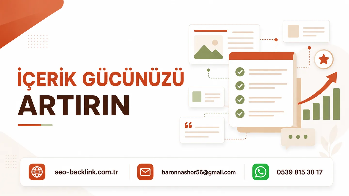 SEO Hizmeti SLA Nedir? için SEO ve backlink çalışma görseli