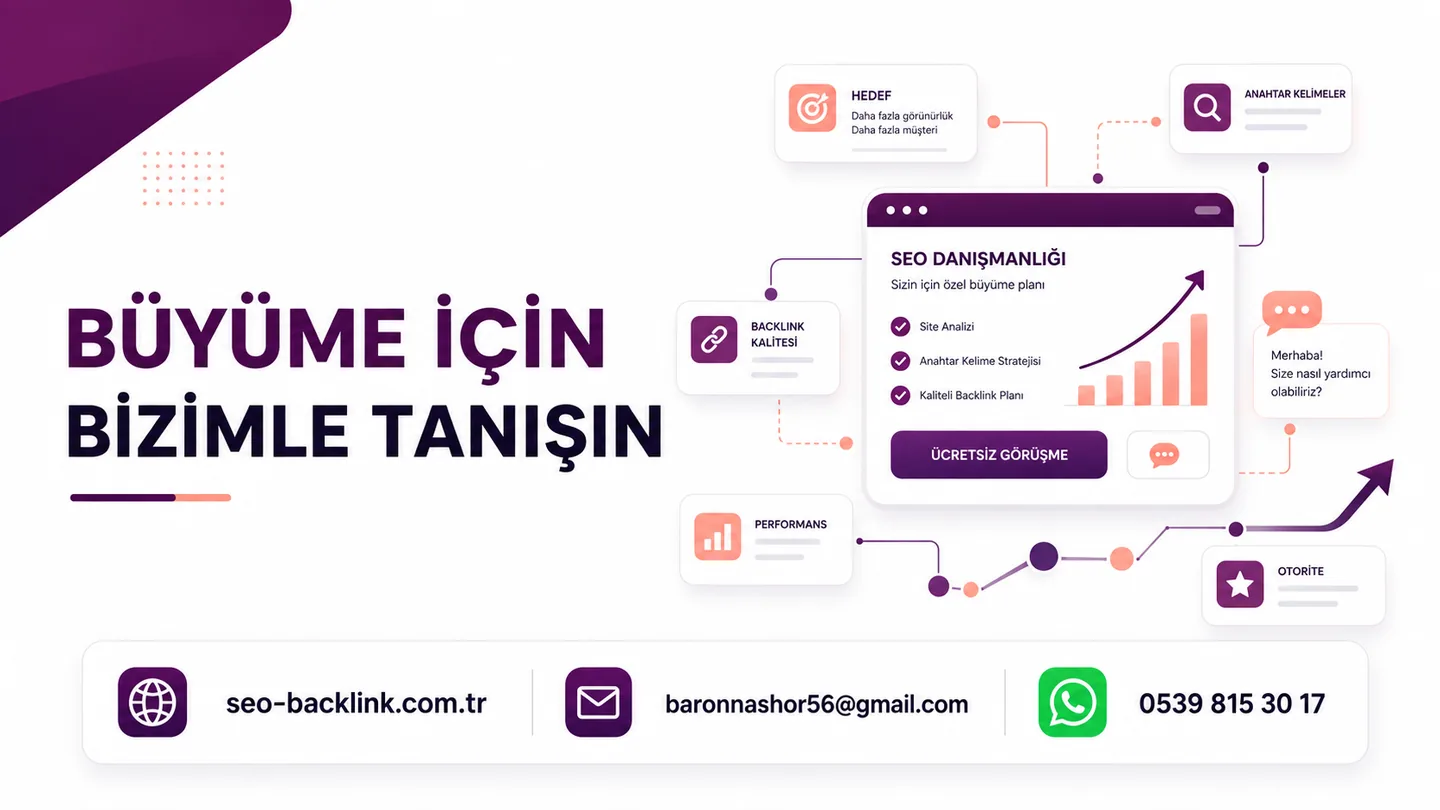 Tarama Bütçesi Nedir? Nasıl Yönetilir? için SEO ve backlink çalışma görseli